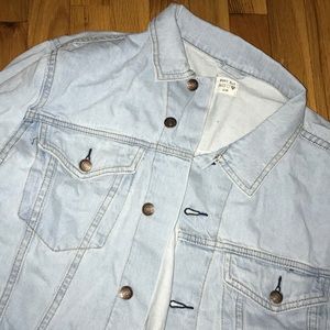Show Po Jackets & Coats - Oversized Denim Jacket Show Po Jackets & Coats - Oversized Denim Jacket